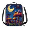 Flashideas Mushroom Lunch Bag for Kids Reusable Insulated Lunch Tote Bag Leakproof Cute Lunch Tote Waterproof Insulated Lunch Cooler Bag for Travel Work School Picnic view 1