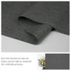 HOTSOON Roller Blinds for Windows, Cordless Blackout Linen Fabric Roller Shades, Custom Size Privacy Easy to Install Roll Up Shades for Home Office, Dark Gray, 73" W x 88" H view 3