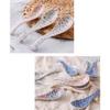 ARCEFT Scoop Ceramic Soup Spoon Small Flower Rice Spoons Asia Soup Spoon 5.4 Inch4 Pack Soup Spoon (Color : B) view 4