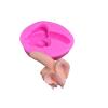 PURPLELILY 3D Banana Shaped Silicone Molds Fondants Cake Molds Bakings Tool for Making Chocolate Candy Handmade Soaps 3D Banana Shaped Silicone Molds Cake Decorating Supplies Heat Resistance Food view 3