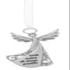 Ganz Faith Makes All Things Possible Hanging Ornament, 3.25-inch Height, Silver, Zinc, Polypropylene, Glass view 1