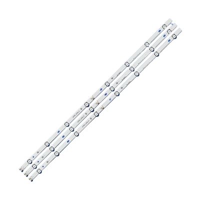 FEILUDE 3PCS 8LEDs 850mm LED Backlight Strip Fit for LG 43LH604V 43LH60_FHD_A Type UF64_UHD_A 43UH610V 43UF640 43UH610A 43LH5700
