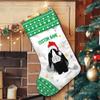 Generic Camelliaa Shop Personalized Rabbit Christmas Stocking M-L, rabbit stocking, christmas stocking with rabbit (Style 2, Velboa), Medium, Bulldog view 2
