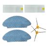 ORCOW Filter Compatible with MEDION MD 20041 S12 SW and MD 19601 Robot Vacuum Cleaner Spare Replacement Parts Side Brushes Filter Mop Cloth view 2