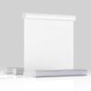 HOTSOON Blackout Roller Shades for Windows, Cordless Roller Blinds with Cassette Valance, Thermal Insulated Fabric UV Protection, Window Shades for Home,Office,Bedroom,Door, Pure White,32.5"W x 64"H view 1