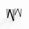 Metal table legs, Dining table legs, N143 view 4