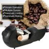 BTURYT 1600 W Coffee Grain Tozor, 250 G Coffee Grain Torffation Electric Machine, 7 Gear Adjustable Temperature, Stainless Steel Roll Roll Machine view 2