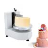 Treliamd Cake Decorating Coating Machine, Cake Cream Spreading Coating Smearing Machine, Cake Cream Smoothing Adjustable Cake Scraper for 4-12inch Cake 304 Stainless Steel, White view 1
