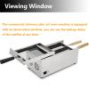forplubossmmp Commercial Ice Chimney Cake Maker With 2 Baking Rolls, Electric Cone Chimney Bun Maker, Chimney Roll Grill Maker For Snack Bar, Mobile Food Truck, Street Stall view 2
