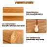 A1 Bamboo Roll-Up Blinds - Retro Patio Shades, 6979in/175201cm (WH) view 4