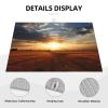 Dish Drying Mat for Kitchen Counter 18x24 Inch Microfiber Dish Drying Pad Field sunrise Absorbent Large Dishes Drainer Mats for Kitchen Countertops Sinks Draining Racks view 3