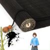 Bamboo Blind Bamboo Roll Up Blinds Bamboo Roll Up Shades Bamboo Shades Blinds, Bamboo Roller Blinds, Retro Patio Shades Roll Up Outdoor, Outdoor Blinds for Patio 6167in/155170cm WH A4 view 1