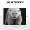 Dish Drying Mat for Kitchen Counter 18x24 Inch Microfiber Dish Drying Pad Polar Bear Absorbent Large Dishes Drainer Mats for Kitchen Countertops Sinks Draining Racks view 2