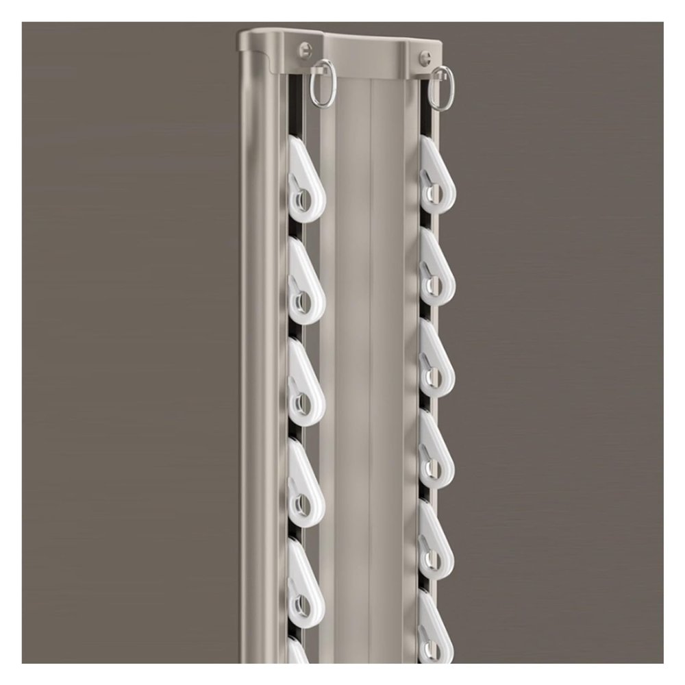Outdoor Gazebo Double Curtain Track System, Bedroom/Living Room/Hospital/Office Sliding Conjoined Twin Row Rail Rod Ceiling Mount, 3ft-26ft Custom, Heavy Duty Aluminum ( Color : Champagne , Size : Len