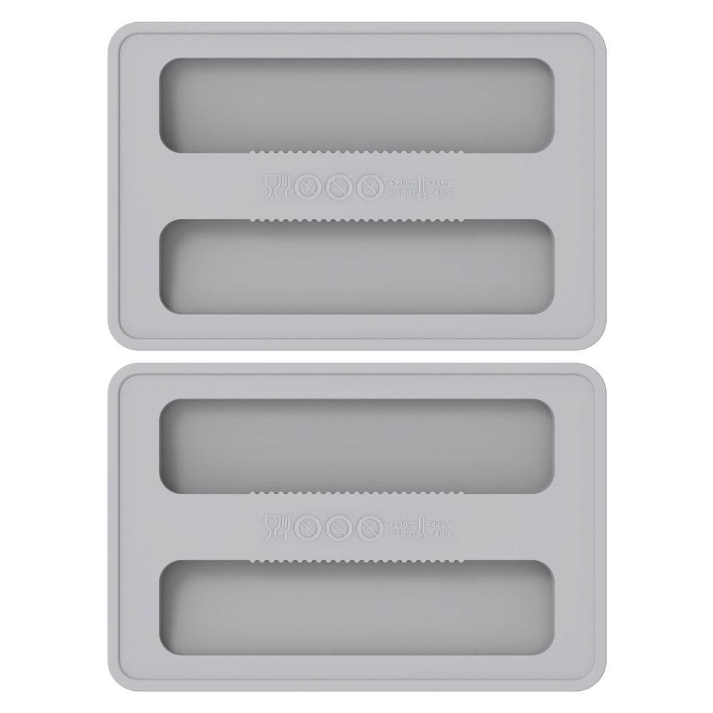 2pcs Silicone Toaster Lid 2 Slice Toaster Cover Heat Resistance Bread Machine Cover Bread Machine Cover Bread Maker Accessories Silicone Cove for Kitchen Coffee Shop Restaurant Toaster Appliance