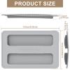 2pcs Silicone Toaster Lid 2 Slice Toaster Cover Heat Resistance Bread Machine Cover Bread Machine Cover Bread Maker Accessories Silicone Cove for Kitchen Coffee Shop Restaurant Toaster Appliance view 2