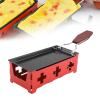 Cheese Raclette Rotaster Set Home Kitchen Grilling Tool Baking Tray Stove Portable Non Stick view 2