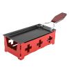 Cheese Raclette Rotaster Set Home Kitchen Grilling Tool Baking Tray Stove Portable Non Stick view 3