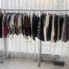 Heavy duty Garment rack Heavy Duty Clothes Rail On Wheels Silver Stainless Steel Clothing Rack For Hanging Clothes Commercial Clothes Display Rack Freestanding Single Rod Coat Rack For Bedroom ( 120X view 4
