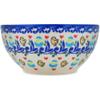 Polmedia Polish Pottery Bowl 6-inch UNIKAT - Hatchlings Pattern Handmade in Boleslawiec Poland by Ceramika Dalia + Certificate of Authenticity view 3