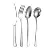 GOODJAYVEN Silverware Flatware Set, 4/16/24/32/40/48 Pieces Thickened 304 Stainless Steel Cutlery Set Hotel Steak Knife Spoon Fork Cutlery(Size:32 Pieces) view 1