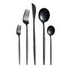 GOODJAYVEN Silverware Flatware Set, 30-piece Hammered Portuguese Stainless Steel Tableware Hotel Cutlery, Forks, Spoons And Steak Knives Cutlery Set(Color:Silver) view 3