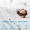 Bamboo Viscose All Season Comforter/Blanket - Ultra Soft & Breathable Comfort - Perfect Medium Weight for Snuggling Without Overheating - Enjoy Cozy Sleep All Night view 3