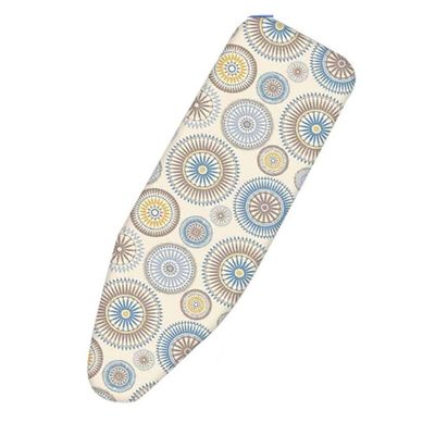 FIEZFEAT Scorch Resistant Ironing Board Cover 36x13 38x13 43x14 48x15 Tabletop Iron Board Replacement Cover with Cotton Padding, Easy Fit, Heat Reflection(Color:D,Size:122x38cm/48x15in)