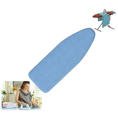 FIEZFEAT Replacement Ironing Board Cover 36x12 43x13 48x15inch 100% Cotton Iron Board Cover With Thick Pad, Heat Reflective, For Standard Table Top Ironing Board, Blue(Color:Blue,Size:36x12inch(90x30c