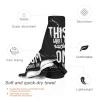 TIPKMRLE This is What an Amazing Mom Looks Like Microfiber Beach Towel Large Quick Drying Sand Free Beach Towel, for Beach, Swimming Pool, Camping, Black view 3