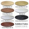 ESOYAWE Round Rotating Serving Plate 20 24 28 32 36 39 in Wooden Dining Table Swivel Plate, 360 Smooth Rotation Easy to Share Food Tabletop Lazy Susan Turntable view 4