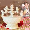 GRFIT Floor Fountain, Resin Decoration, Angel Humidification, Living Room Courtyard Office Decoration, YANLI2233-1988 view 3
