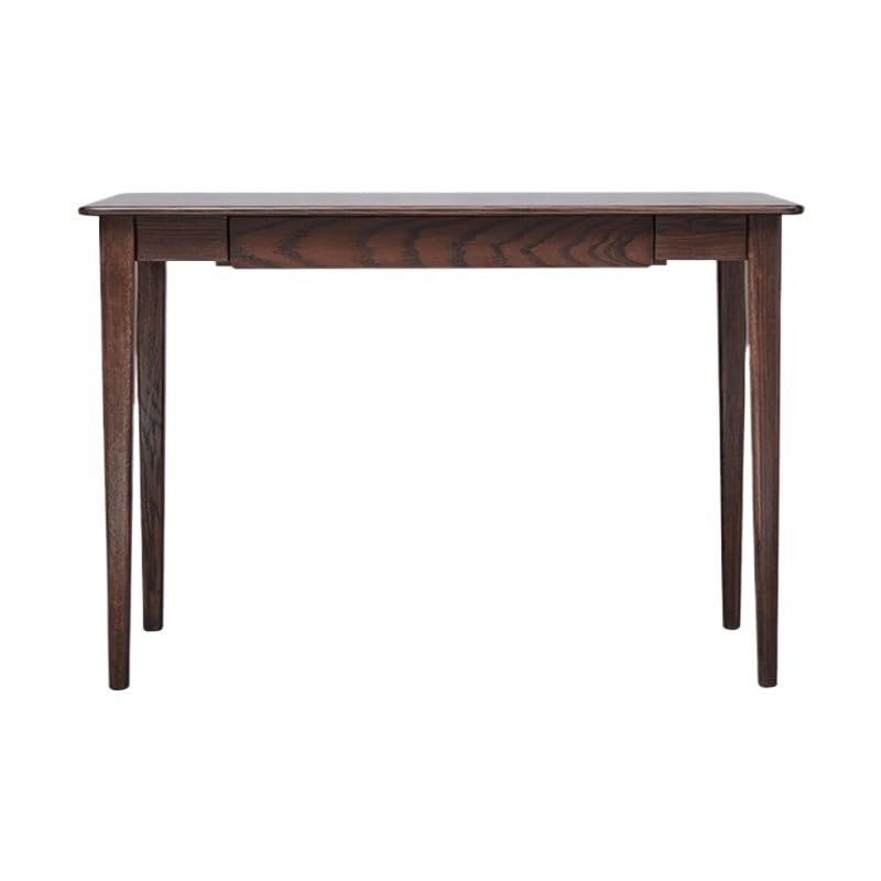 thalo Home Office Desk All Solid Wood Desk Nordic Oak Black Walnut Color Computer Desk Simple Study Desk Living Room Tea Table Modern Simple Table(Color:900 * 500 * 750mm)