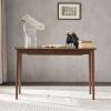 thalo Home Office Desk All Solid Wood Desk Nordic Oak Black Walnut Color Computer Desk Simple Study Desk Living Room Tea Table Modern Simple Table(Color:900 * 500 * 750mm) view 2