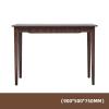 thalo Home Office Desk All Solid Wood Desk Nordic Oak Black Walnut Color Computer Desk Simple Study Desk Living Room Tea Table Modern Simple Table(Color:900 * 500 * 750mm) view 3
