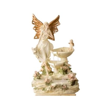 Floor Water Fountain Creative Water Fountain Decoration, Large Floor Decoration in The Living Room Courtyard, TV Cabinet Humidifier Floor Fountain