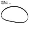 Bread Maker Belt, Universal Rubber Bread Machine Belt 140-204 Teeth 420-612mm Bread Maker Belt for Bread Maker Drive Belt(140T) view 2