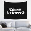 QFZ Uvalde Strong Pray Texas End Gun Violence Now Durable Versatile 29x37in Tapestry Charm view 1