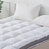 BEIVIG Mattress Topper Full Mattress Pad Protector - Quality Plush Luxury Down Alternative Pillow Top - Extra Thick Mattress Cover(Full Size), White view 2