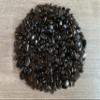 2 oz Lot Natural Black Obsidian Semi Tumbled Gemstone Chips, Crushed Mini Crystals, Undrilled Crystal Chips (Black Obsidian) view 1