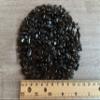 2 oz Lot Natural Black Obsidian Semi Tumbled Gemstone Chips, Crushed Mini Crystals, Undrilled Crystal Chips (Black Obsidian) view 2