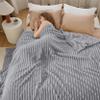 Bedsure GentleSoft California King Size Blanket for Bed - Cozy Soft Blankets for Women, Cute Large Throws for Girls, Light Grey, 102x96 Inches view 4