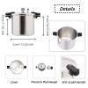 23Qt Thickened Pressure Canner & Cooker High Pressure Canning Pot for Home Commercial Use, Cooking Pot for Gas Stoves Electric Ceramic Stoves, Multiple Safety Protection, Aluminium Alloy view 2