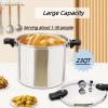 23Qt Thickened Pressure Canner & Cooker High Pressure Canning Pot for Home Commercial Use, Cooking Pot for Gas Stoves Electric Ceramic Stoves, Multiple Safety Protection, Aluminium Alloy view 3