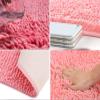 Bath Rug Microfiber Thick Soft Absorbent Chenille Rubber Mats, Non Slip, Machine Washable Rugs for Bathroom Floor, Tub and Shower (Orange) 50 x 160cm view 3