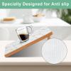 DNAMYJME Shelf Liners Cabinets Refrigerator Liners 12Inx20ft Waterproof & Oil-Proof PVC Kitchen Cupboard Liner Plastic Drawer Mats Non Adhesive Fridge Mats for Home Office(Marble) view 3
