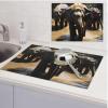 Dish Drying Mat Absorbent Drying Mats for Kitchen 18"  24" Elephant drinking water Drying Mat Counter Dish Drainer Mats Non-slip Coffee Mat Dish Drying Pads for Rack Draining view 1