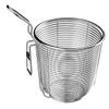 2pcs Hot Pot Colander Metal Spoons Stainless Steel Hooks Asian Noodles Spider Strainer Pasta Boiling Basket Pasta Strainer with Handle Spoon Strainer Noodle Colander Mesh Basket(Color:Silverx5pcs,Size view 4