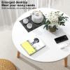Washranp Dining Table,Round Kitchen Table,Coffee Table Square Kitchen Table Household Small Apartments Dining Table for Small Space, Apartments Home, Kitchen Leisure Coffee Table Yellow 60cm view 4