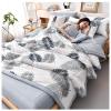 YySXIQ Summer Cooler Quilt for Home, Summer Quilt,All-Season Lightweight Soft Breathable Quilt, Microfiber Soft Lightweight Quilts Summer Quilted(Color:G,Size:200x230cm), 610038 view 1